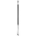 Pasotti,   , shoehoorn-cono tortiglione-pelle black-long